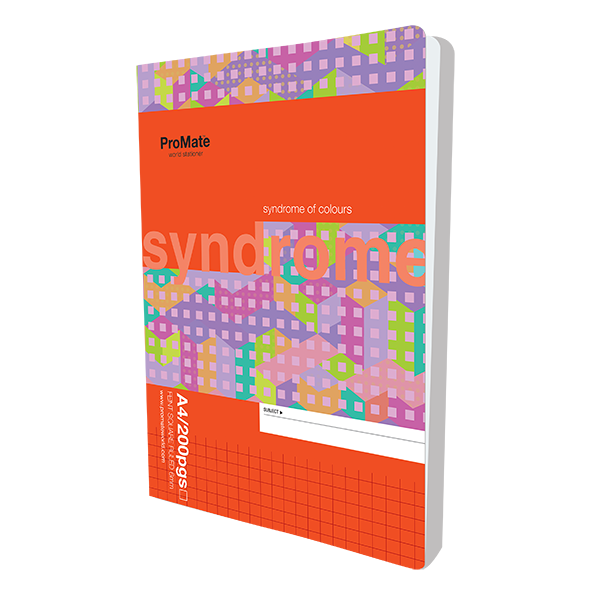ProMate CR 200Pgs Square Ruled Book